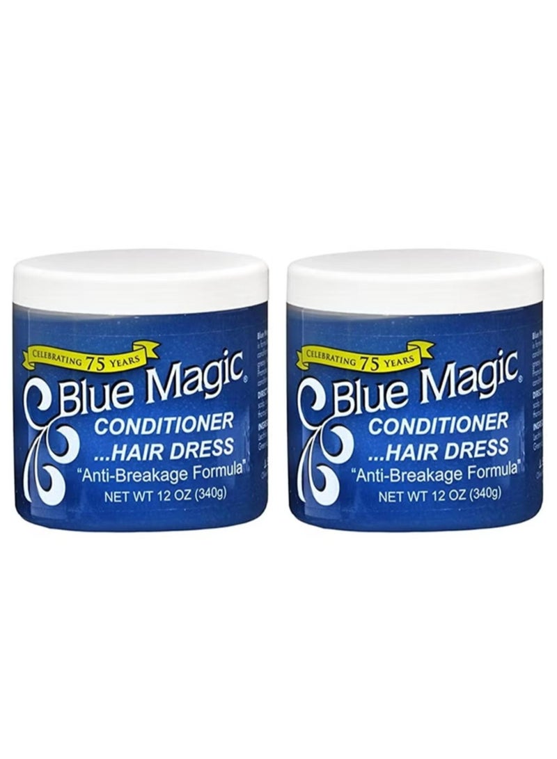 بلسم للشعر مضاد للتقصف، 340 غرام، قطعتان